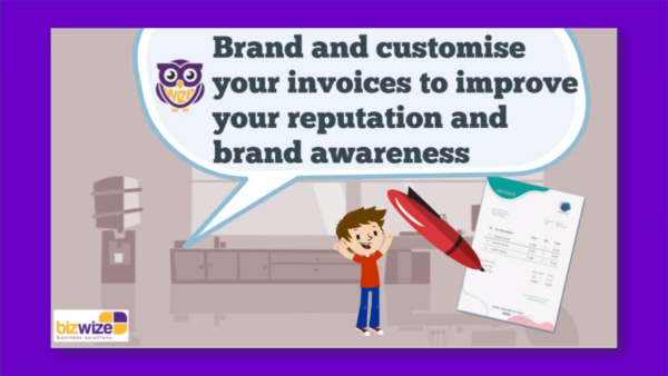 customise your invoices
